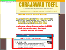 Tablet Screenshot of carajawab.info
