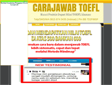 Tablet Screenshot of carajawab.com